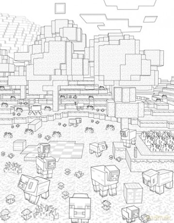 Official Minecraft Coloring Book, Volume 2 [KSIĄŻKA]