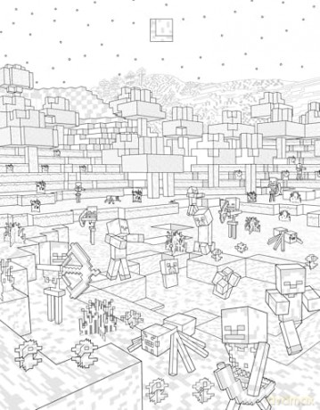 Official Minecraft Coloring Book, Volume 2 [KSIĄŻKA]