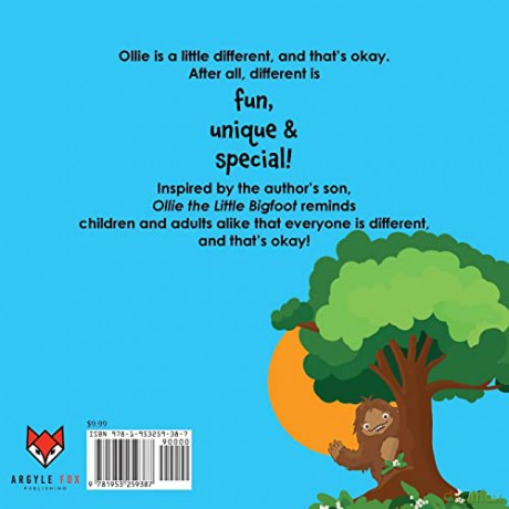 Ollie the Little Bigfoot [KSIĄŻKA]