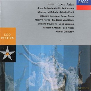Suth/Ktk/Pav/Caballe: Various: Great Opera Arias [CD]