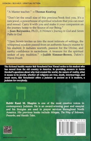 Open Secrets: The Letters of Reb Yerachmiel ben Yisrael [KSIĄŻKA]