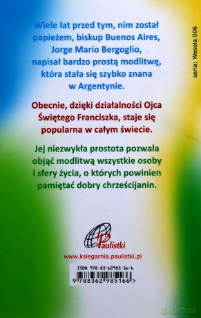 Modlitwa pięciu palców [KSIĄŻKA]