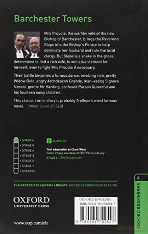 Oxford Bookworms Library: Level 6:: Barchester Towers: Level 6: 2,500 Word Vocabulary [KSIĄŻKA]