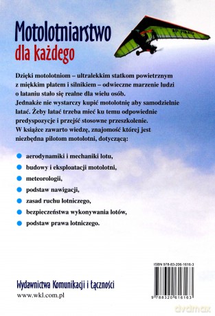 Motolotniarstwo dla każdego WKŁ [KSIĄŻKA]