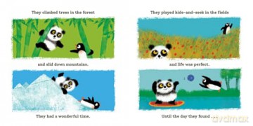 Panda and Penguin Find A Thing [KSIĄŻKA]