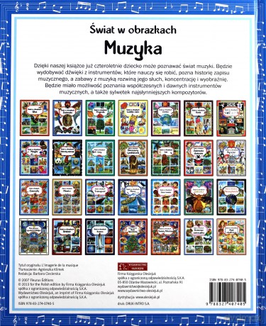 Muzyka. Świat w obrazkach [KSIĄŻKA]