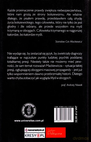 Myśl w obcęgach. Studia nad psychologią ... [KSIĄŻKA]