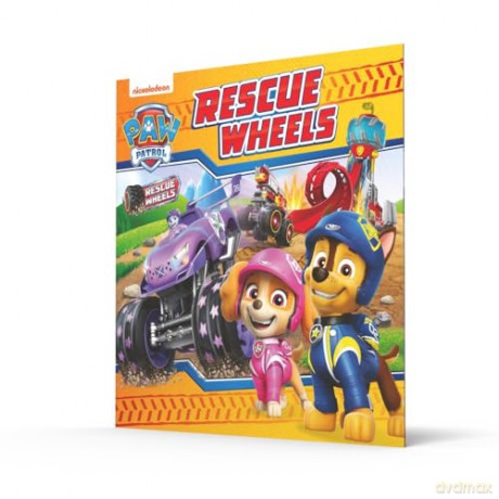PAW Patrol Rescue Wheels Picture Book: Join Nickelodeon's PAW Patrol in a new monster truck rescue adventure. The perfect gift for fans aged 4+. [KSIĄŻKA]