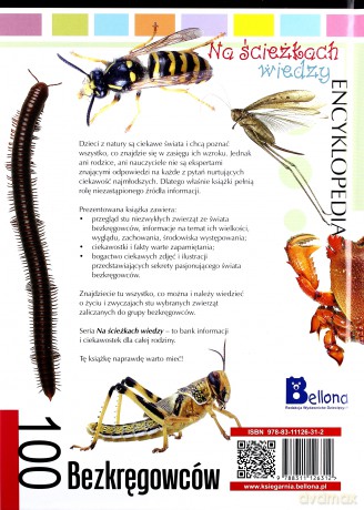 Na ścieżkach wiedzy. 100 bezkręgowców [KSIĄŻKA]