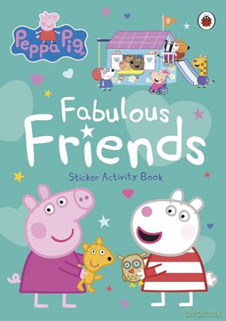 Peppa Pig: Fabulous Friends: Sticker Activity Book [KSIĄŻKA]