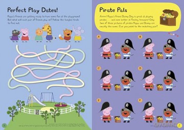 Peppa Pig: Fabulous Friends: Sticker Activity Book [KSIĄŻKA]