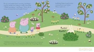 Peppa Pig: Peppa's Grand Easter Egg Hunt: A Lift-the-Flap Picture Book [KSIĄŻKA]