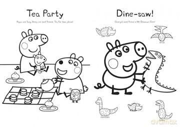 Peppa Pig: Peppa's Super Bumper Colouring Book [KSIĄŻKA]