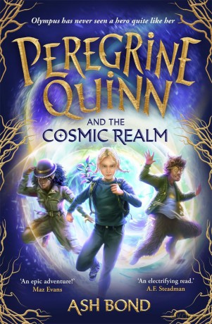 Peregrine Quinn and the Cosmic Realm: the first adventure in an electrifying new fantasy series! [KSIĄŻKA]