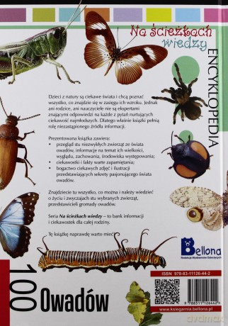 Na ścieżkach wiedzy. 100 Owadów [KSIĄŻKA]