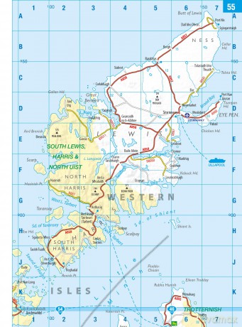 Philip's Handy Atlas Britain: Spiral A5 [KSIĄŻKA]