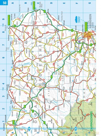 Philip's Handy Atlas Britain: Spiral A5 [KSIĄŻKA]