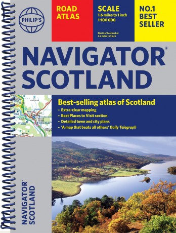 Philip's Navigator Scotland: The Best of Scotland: Spiral [KSIĄŻKA]
