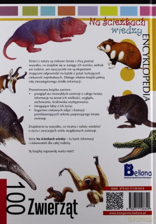 Na ścieżkach wiedzy. 100 zwierząt [KSIĄŻKA]