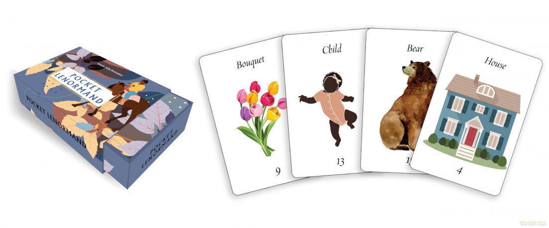 Pocket Lenormand: Simply Daily Divination [KSIĄŻKA]