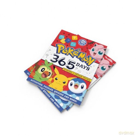 Pokémon: 365 days to Become a Pokémon Trainer: Become a Master Pokémon Trainer with an epic 365 Days of Activities [KSIĄŻKA]