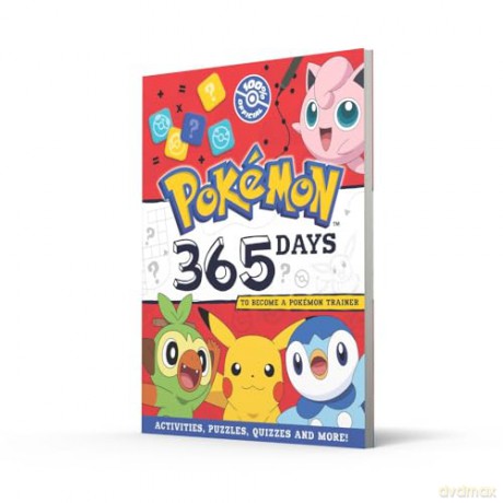 Pokémon: 365 days to Become a Pokémon Trainer: Become a Master Pokémon Trainer with an epic 365 Days of Activities [KSIĄŻKA]