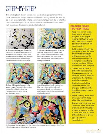 Pop Art Animals Coloring Book: Experience the Stress-Free Brilliance of Coloring Outside the Lines [KSIĄŻKA]