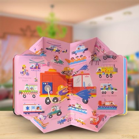 Pop Out Mega Pictures Vehicles [KSIĄŻKA]