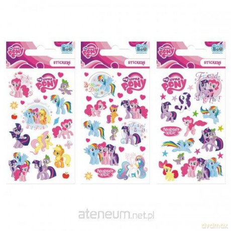 Naklejki Sticker BOO brokat My Little Pony [SZKOŁA]