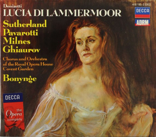 Sutherland,Pavarotti,Bonynge,Covent Gard: Donizetti:Lucia Di Lammermoor [3CD]