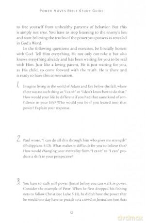Power Moves Study Guide: What the Bible Says About How You Can Reclaim and Redefine Your God-Given Power [KSIĄŻKA]