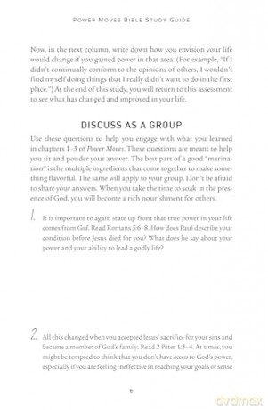 Power Moves Study Guide: What the Bible Says About How You Can Reclaim and Redefine Your God-Given Power [KSIĄŻKA]