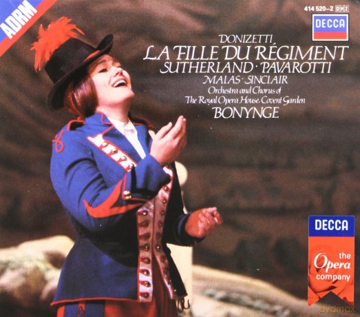 Sutherland,Pavarotti,Donynge: Donizetti:La Fille Du Regiment [2CD]