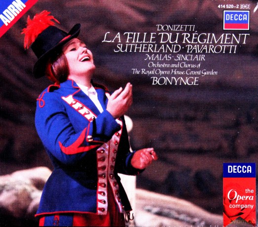 Sutherland,Pavarotti,Donynge: Donizetti:La Fille Du Regiment [2CD]
