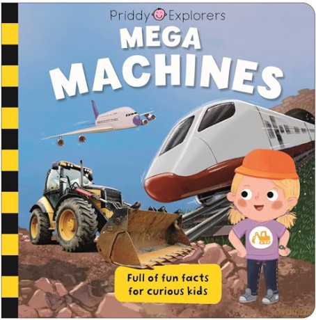 Priddy Explorers Mega Machines [KSIĄŻKA]