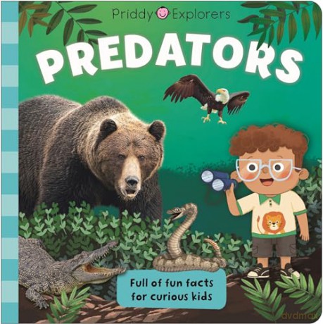 Priddy Explorers Predators [KSIĄŻKA]