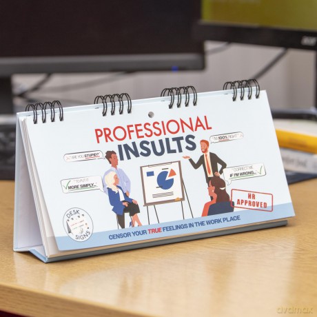 Professional Insults: Desktop Flipbook [KOMIKS]