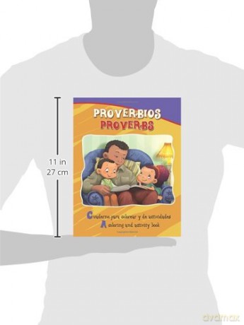 Proverbios, Proverbs: Coloring and Activity Book in English and Spanish: Bilingual Coloring and Activity Book [KSIĄŻKA]