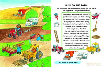 Pull the Tab 100 Words: On the Farm: Pull the Tab to Make the Words Appear!: Pull the Tabs to Make the Words Appear! [KSIĄŻKA]