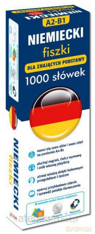Niemiecki - Fiszki. 1000 słówek dla znaj. podstawy [KSIĄŻKA]