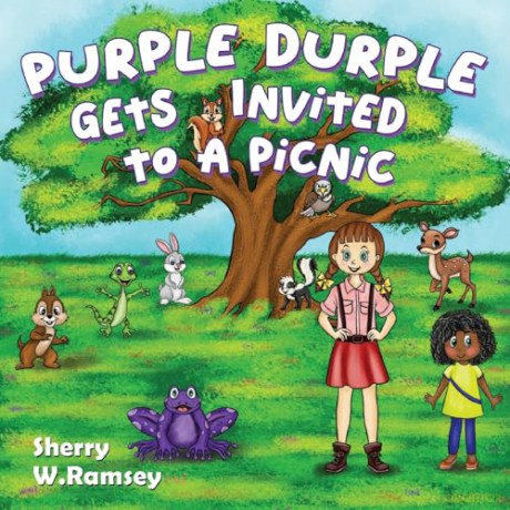 Purple Durple Gets Invited to a Picnic [KSIĄŻKA]