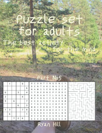 Puzzle set for adults: The best activity for the mind Part _5 [KSIĄŻKA]