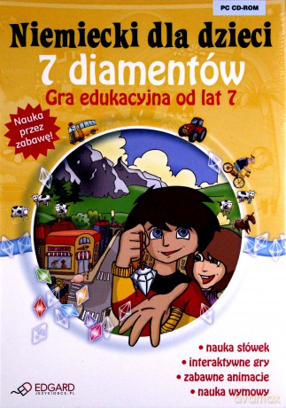 Niemiecki dla dzieci - 7 diamentów EDGARD [GRA]