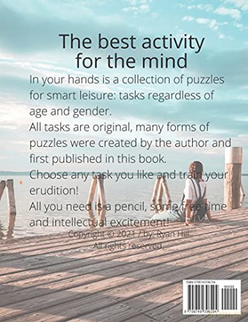 Puzzle set for adults: The best activity for the mind Part 1 [KSIĄŻKA]
