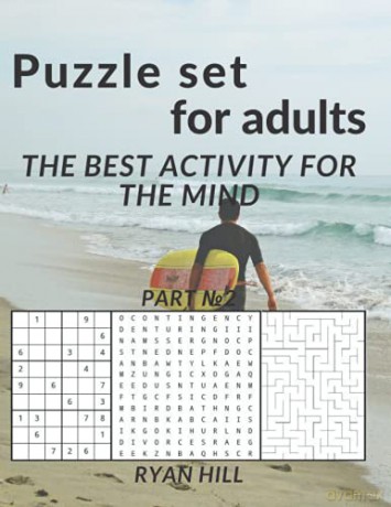 Puzzle set for adults: The best activity for the mind Part 2 [KSIĄŻKA]
