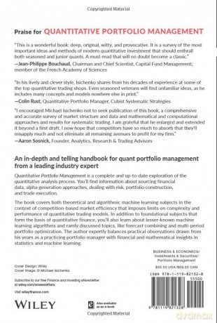 Quantitative Portfolio Management: The Art and Science of Statistical Arbitrage [KSIĄŻKA]