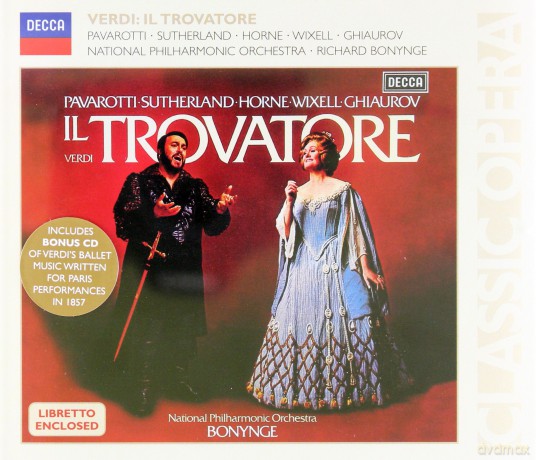 Sutherland,Pavarotti: Verdi:Il Trovatore (BOX) [3CD]