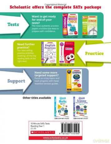 Quick test reading activities for children ages 5-6 [KSIĄŻKA]