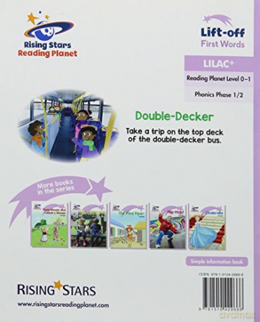 Reading Planet - Double-Decker - Lilac Plus: Lift-off First Words [KSIĄŻKA]