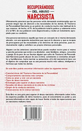 Recuperándose del abuso narcisista: Una guía completa para dejar de ser víctima del abuso narcisista y evitar relaciones tóxicas [KSIĄŻKA]